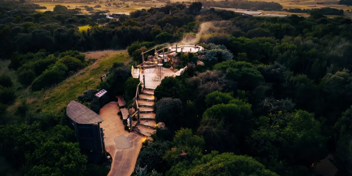 Mornington Peninsula landscape - representative image for Peninsula Hot Springs Glamping